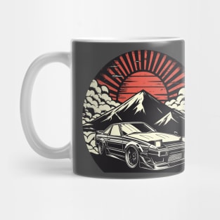 JDM car Japanese Retro Car Racing Drifting Legend Tuning Mug